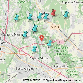 Mappa Via Palmiro Togliatti, 21050 Gorla Maggiore VA, Italia (4.11545)