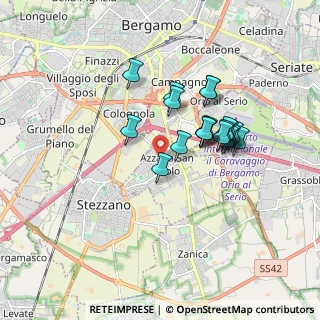 Mappa Piazza F.lli Piacentini, 24052 Azzano San Paolo BG, Italia (1.4165)
