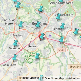 Mappa Via O. Morlani, 24052 Azzano San Paolo BG, Italia (6.00563)