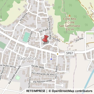 Mappa Via Castello, 1, 24060 Bagnatica, Bergamo (Lombardia)