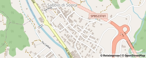 Mappa Sabbio Chiese