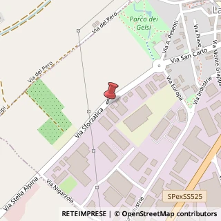 Mappa Via Sforzatica, 25, 24040 Lallio, Bergamo (Lombardia)