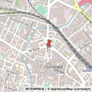 Mappa Via San Francesco, 6, 21013 Gallarate, Varese (Lombardia)