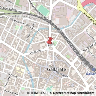 Mappa Piazza Risorgimento,  5, 21013 Gallarate, Varese (Lombardia)