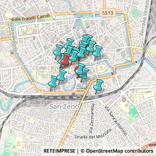 Mappa Via Girolamo da Treviso, 31100 Treviso TV, Italia (0.2795)