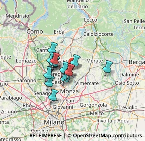 Mappa Via Don Luigi Sturzo, 20050 Triuggio MB, Italia (8.985)