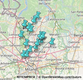 Mappa Via Don Luigi Sturzo, 20050 Triuggio MB, Italia (11.05944)