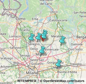 Mappa Via Don Luigi Sturzo, 20050 Triuggio MB, Italia (16.77333)