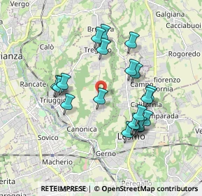 Mappa Via Don Luigi Sturzo, 20050 Triuggio MB, Italia (1.689)