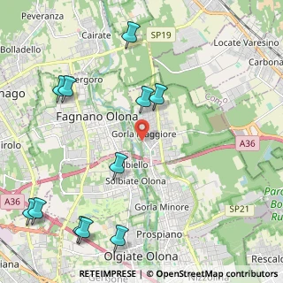 Mappa Via Molino Ponti, 21050 Gorla Maggiore VA, Italia (2.79091)