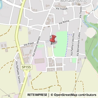 Mappa Via Villa, 25, 24040 Bonate Sotto, Bergamo (Lombardia)