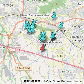 Mappa Piazza Barborini e D'Andrea, 24060 Bagnatica BG, Italia (1.255)