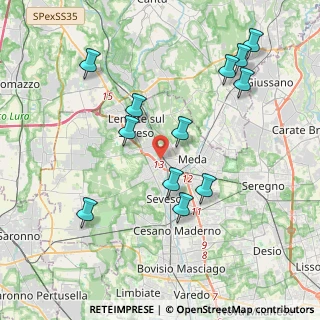 Mappa Via Marisa Bellisario, 20823 Lentate sul Seveso MB, Italia (4.13)