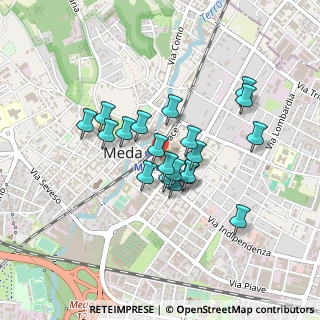 Mappa Via Pace, 20821 Meda MB, Italia (0.3375)