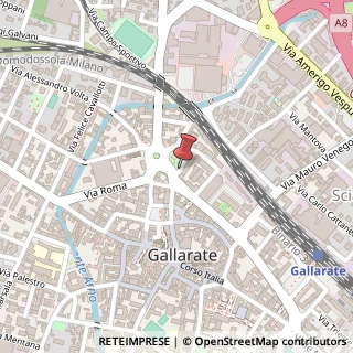Mappa Piazza Risorgimento, 11, 21013 Gallarate, Varese (Lombardia)