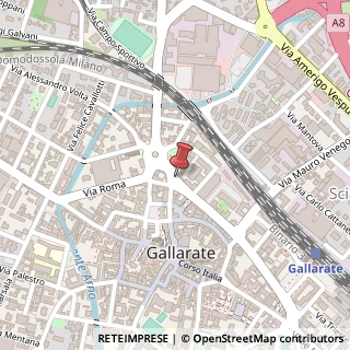 Mappa Via XX Settembre, 16, 21013 Gallarate, Varese (Lombardia)