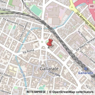 Mappa Via XX Settembre, 16, 21013 Gallarate, Varese (Lombardia)