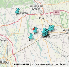 Mappa Via Michela Vecchia, 35013 Cittadella PD, Italia (5.2075)