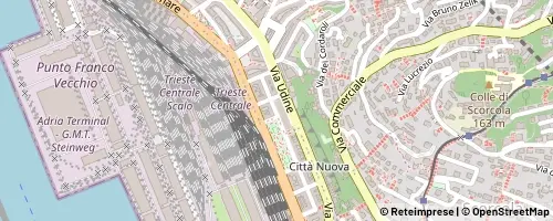 Mappa Trieste