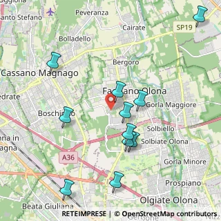 Mappa Via A. Castiglioni, 21054 Fagnano Olona VA, Italia (2.13273)
