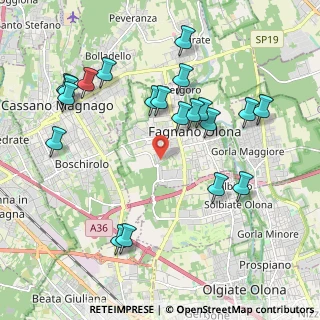 Mappa Via A. Castiglioni, 21054 Fagnano Olona VA, Italia (2.1605)