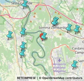 Mappa Via San Giovanni Bosco, 21019 Somma Lombardo VA, Italia (4.70636)