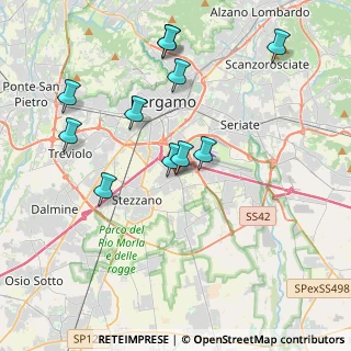 Mappa Via del Donatore Avis Aido, 24052 Azzano San Paolo BG, Italia (3.90727)