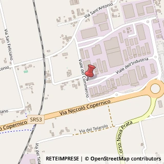 Mappa Viale dell' Industria, 60, 35013 Cittadella, Padova (Veneto)