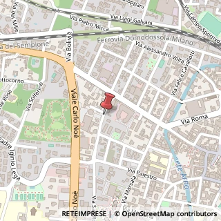 Mappa Via San Rocco,  14, 21013 Gallarate, Varese (Lombardia)