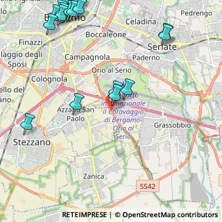 Mappa SS 342, 24052 Azzano San Paolo BG, Italia (3.14053)