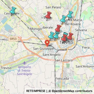 Mappa Via Jacopo Bernardi, 31100 Treviso TV, Italia (1.97)