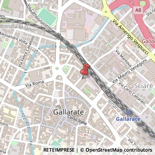 Mappa Piazzale Europa, 21013 Gallarate VA, Italia, 21013 Gallarate, Varese (Lombardia)