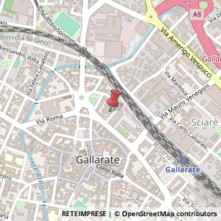 Mappa Piazzale Europa, 2, 21013 Gallarate, Varese (Lombardia)
