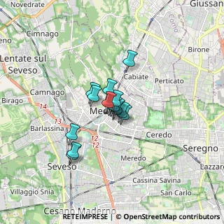 Mappa Viale brianza 17 entrata da, 20821 Meda MB, Italia (0.8575)