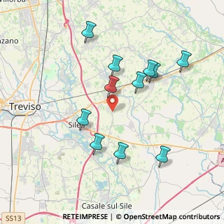 Mappa Via Agozzo, 31048 San Biagio di Callalta TV, Italia (3.70364)