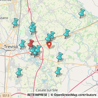 Mappa Via Agozzo, 31048 San Biagio di Callalta TV, Italia (4.07133)