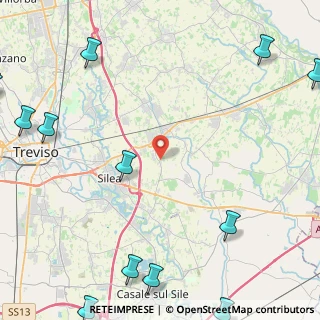 Mappa Via Agozzo, 31048 San Biagio di Callalta TV, Italia (7.51231)