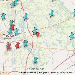 Mappa Via Agozzo, 31048 San Biagio di Callalta TV, Italia (6.466)