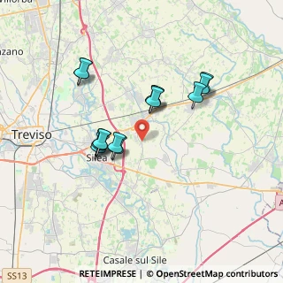 Mappa Via Agozzo, 31048 San Biagio di Callalta TV, Italia (3.09286)
