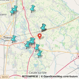 Mappa Via Agozzo, 31048 San Biagio di Callalta TV, Italia (4.01583)