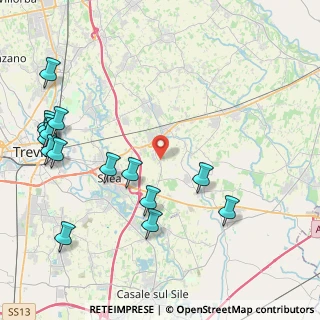 Mappa Via Agozzo, 31048 San Biagio di Callalta TV, Italia (5.21533)
