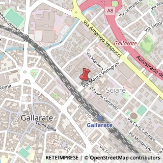 Mappa Via M. Venegoni, 7, 21013 Gallarate, Varese (Lombardia)