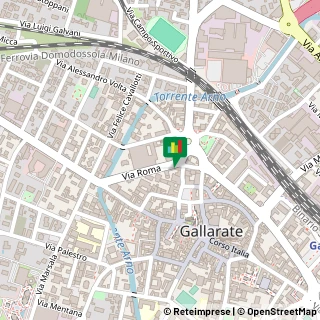 Mappa Via Roma, 14, 21013 Gallarate, Varese (Lombardia)