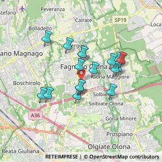 Mappa Via Giovanni Verga, 21054 Fagnano Olona VA, Italia (1.51647)