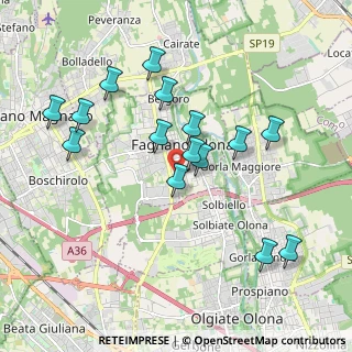 Mappa Via Ludovico Ariosto, 21054 Fagnano Olona VA, Italia (1.88533)