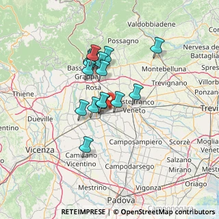 Mappa Via Marconi, 35015 Galliera Veneta PD, Italia (10.79)