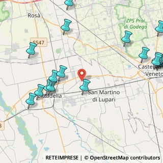 Mappa Via Marconi, 35015 Galliera Veneta PD, Italia (5.75941)