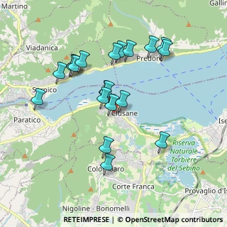Mappa Via Mirabella, 25049 Iseo BS, Italia (1.781)