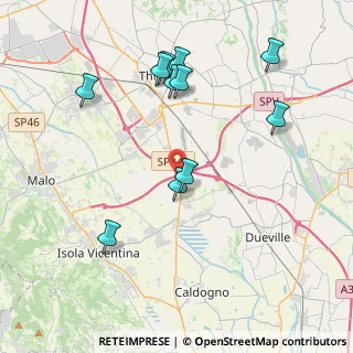 Mappa SS 349, 36030 Villaverla VI, Italia (4.12273)