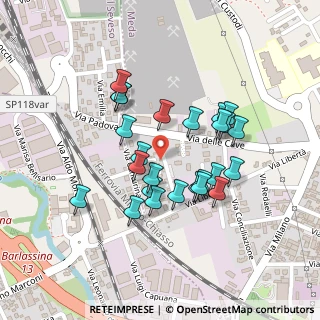 Mappa Via Giorgio Perlasca, 20821 Meda MB, Italia (0.18)